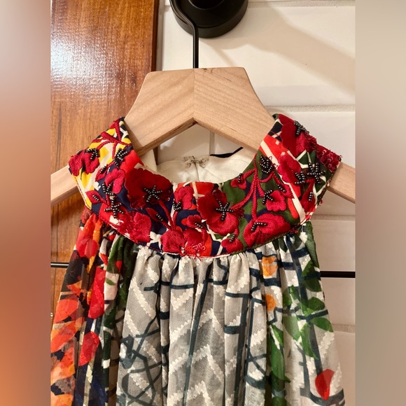 Anthropologie Bhanuni by Jyoti Patterned Floral Maxi Dress - Picture 4 of 9